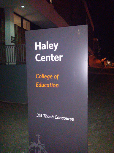 Haley Center Marker