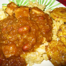 Caribbean Red Bean Chili With Pork