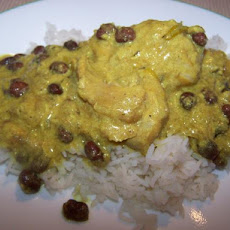 Curried Creole Chicken & Black Beans-A Winner!