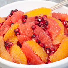 Winter Citrus and Pomegranate Fruit Salad