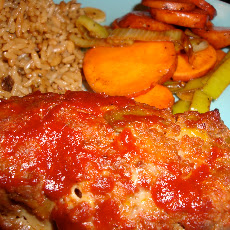 Red Curry Meatloaf
