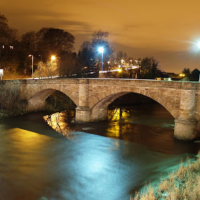 Garrion Bridge by Tommy  Cochrane - Buildings & Architecture Bridges & Suspended Structures ( scotland, clyde, bridge, garrion, river )