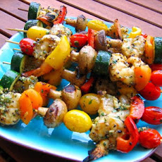Grilled Pepper Garlic Shrimp