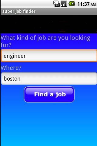 super job finder