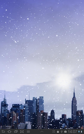 Winter Cities Live Wallpaper