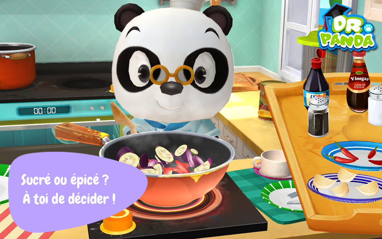 Android application Dr. Panda Restaurant 2 screenshort