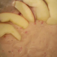Raspberry Yogurt Apple Dip