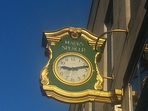 Marks and Spencer Golden Clock