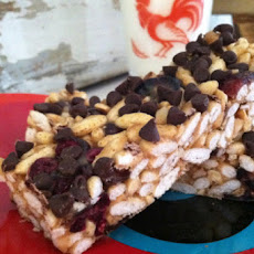 Crispy Toasted Almond Snack Bars