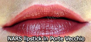 NARS Cosmetics lipstick in Porte Vecchio