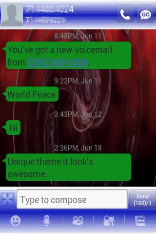 Cosmic Swirl Go Sms Free