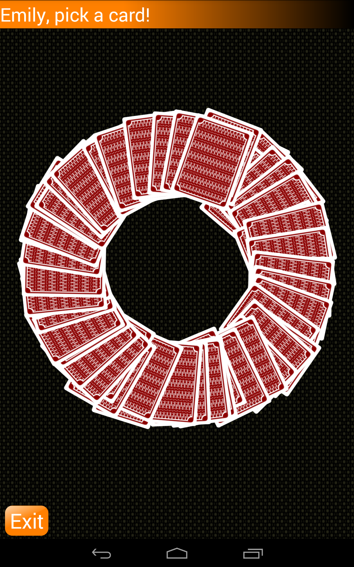 Android application Ring of Fire (free) screenshort