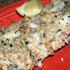 Crab-Topped Tilapia