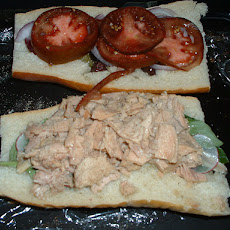 Pan Bagnat with Radish and Tuna