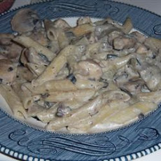 Chicken And Artichoke Penne With A White Sauce