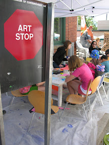 BMOCA art stop table