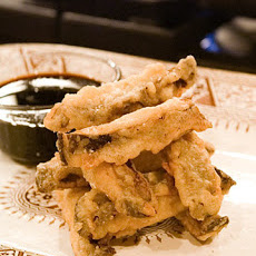 Portobello Fries with Ponzu Sauce