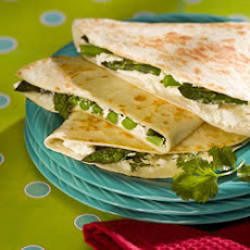 Asparagus and Goat Cheese Quesadillas