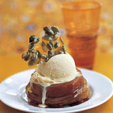 Camote Tartes Tatins with Pumpkin-Seed Brittle