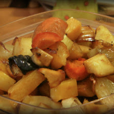 Maple-Baked Root Vegetables