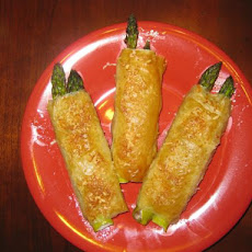 Phyllo Wrapped Asparagus