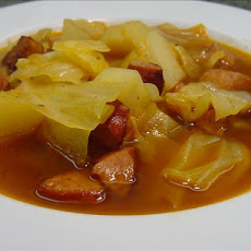 Cabbage, Sausage and Potato Stew
