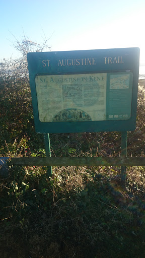 St Augustines Trail Information Sign