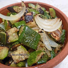 roasted zucchini with thyme