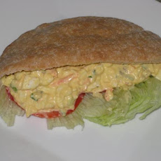 Fantastic Egg Salad Pitas!