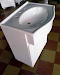 Vanitory Blanco Con 2 Cajones Y 2 Puertas