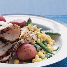 Corn and Snap-Pea Salad