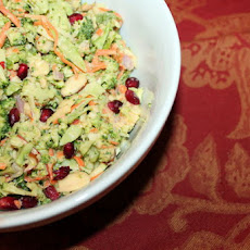 Pomegranate Broccoli Slaw