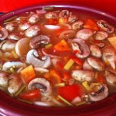 Vegetable Tom Yum Soup