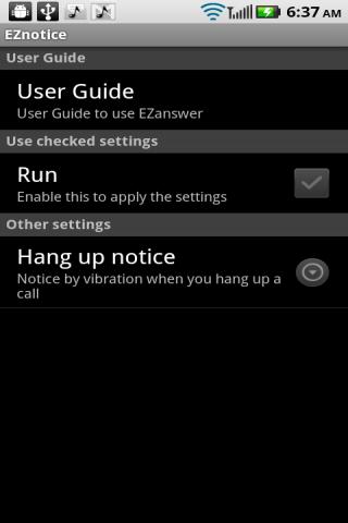 EZnotice hangup notifier