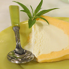 Orange Sherbet Bombe
