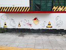 Chickens Mural
