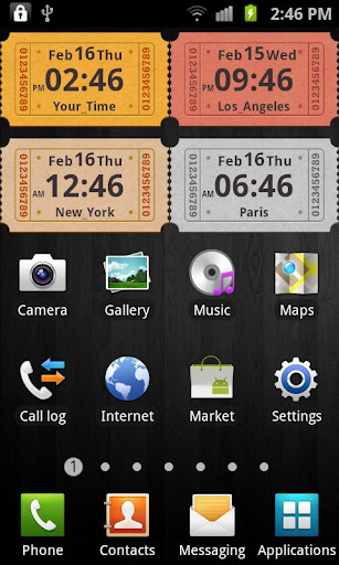 Awesome Clock Widget