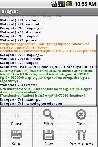 aLogcat donate - logcat