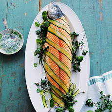 Cucumber, Cress, and Caper Sauce