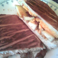 Cheddar Bacon and Apple Panini