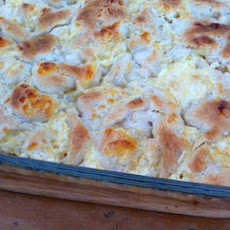 Cheesy Pear Pull-Apart Bread