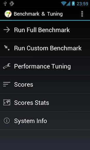 Benchmark Tuning Full