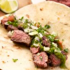 Grilled Marinated Flank Steak Fajitas