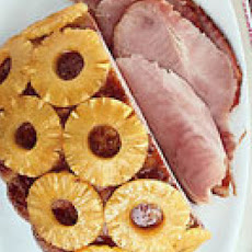 Brown-Sugar-Glazed Ham with Pineapple