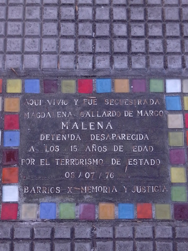 Homenaje Magdalena Gallardo
