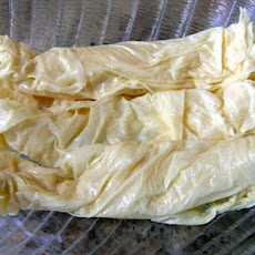 Fresh Homemade Yuba (Tofu Skin)