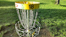 South Hills and disc golf course basket 18