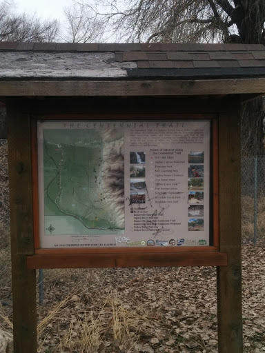 Centennial Trail West Marker