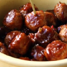 Marmalade Meatballs