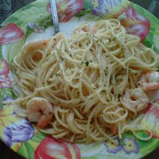 Garlic Shrimp Pasta